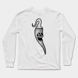Chili Pepper Skull Long Sleeve T-Shirt